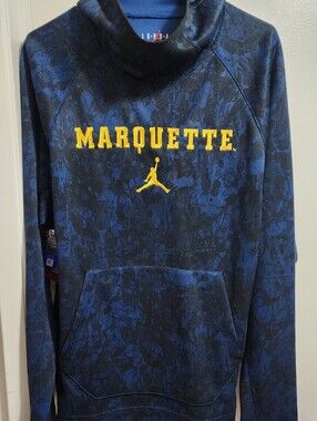 Jordan Marquette Navy & Yellow Turtleneck Pullover